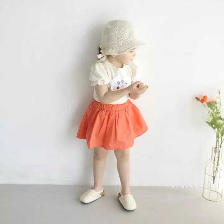 Neneru - Korean Children Fashion - #prettylittlegirls - Salrang Skirt Leggings - 11