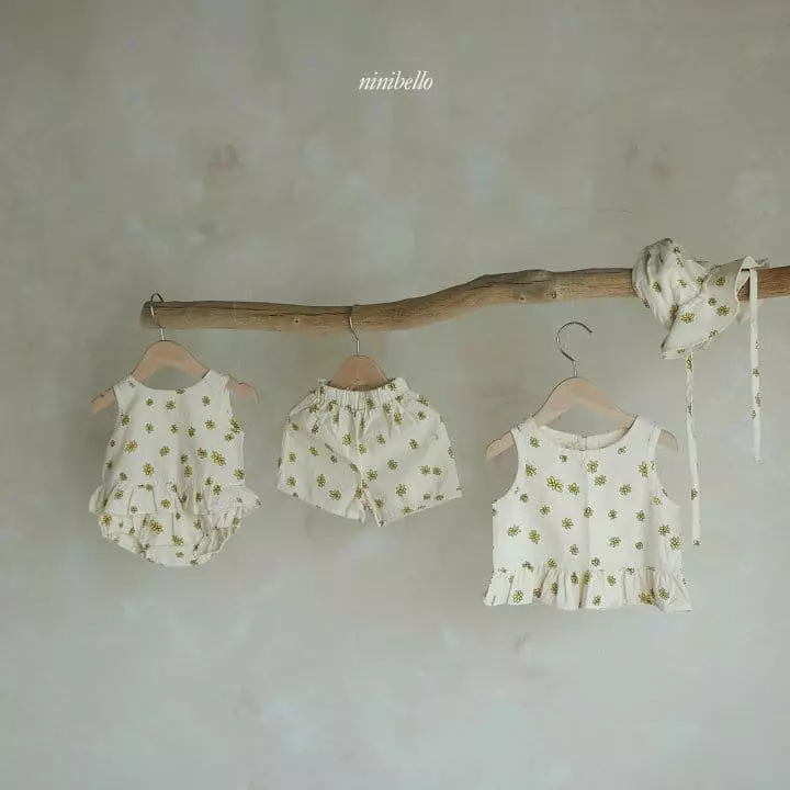 Ninibello - Korean Baby Fashion - #babyclothing - Beeb Bera Frill Top Bottom Set - 8