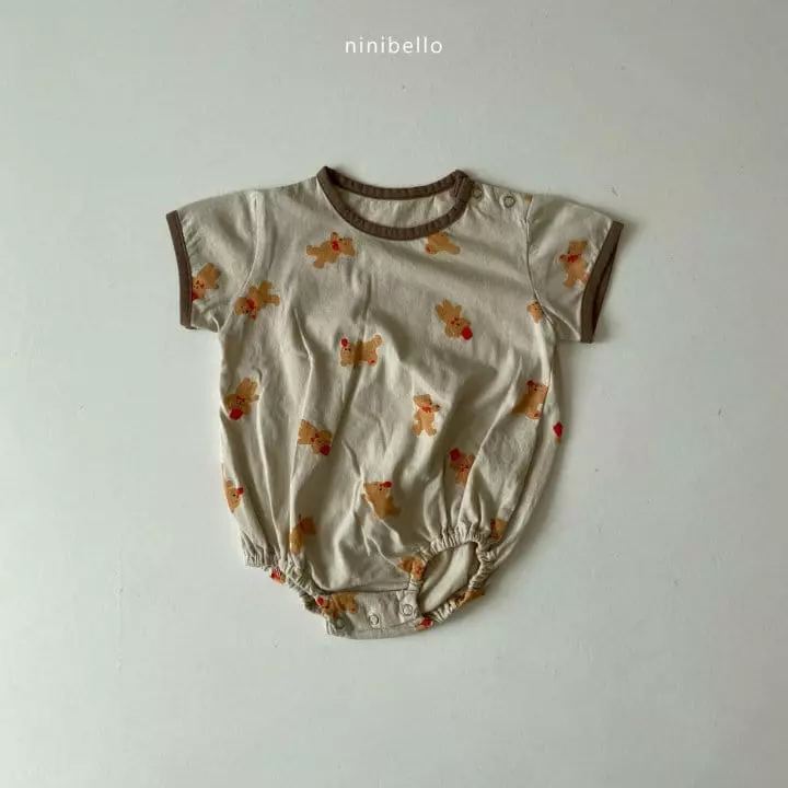 Ninibello - Korean Baby Fashion - #babygirlfashion - Pine Bear Bodysuit - 10