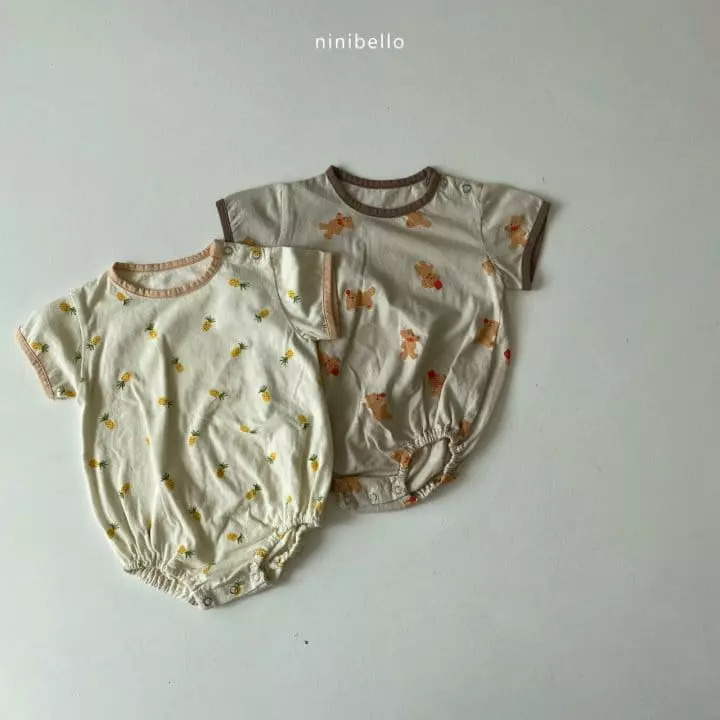 Ninibello - Korean Baby Fashion - #babylifestyle - Pine Bear Bodysuit - 11