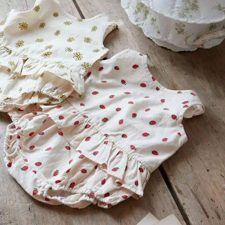 Ninibello - Korean Baby Fashion - #onlinebabyboutique - Beeb Bera Frill Top Bottom Set - 3