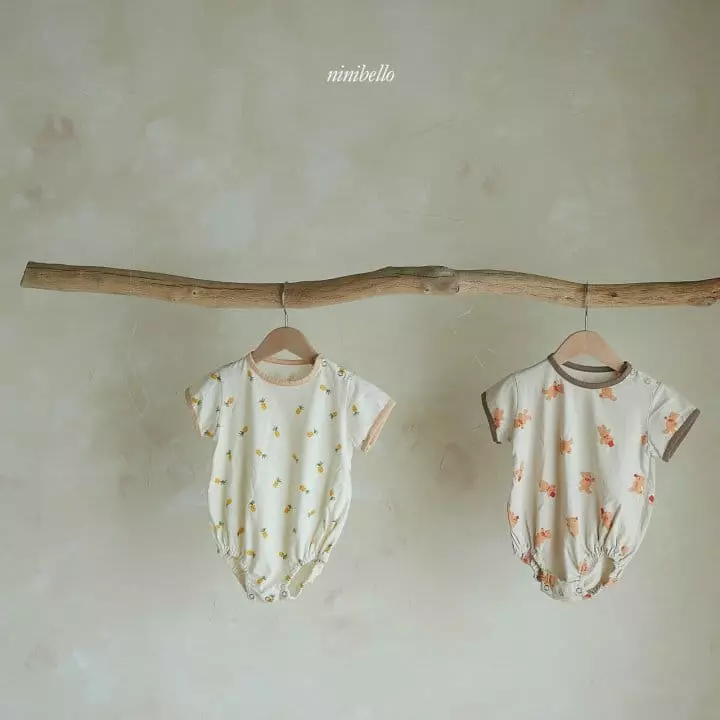 Ninibello - Korean Baby Fashion - #onlinebabyboutique - Pine Bear Bodysuit - 2