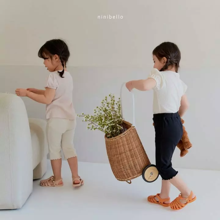 Ninibello - Korean Children Fashion - #Kfashion4kids - Apu Capri Bootscut Pants - 6