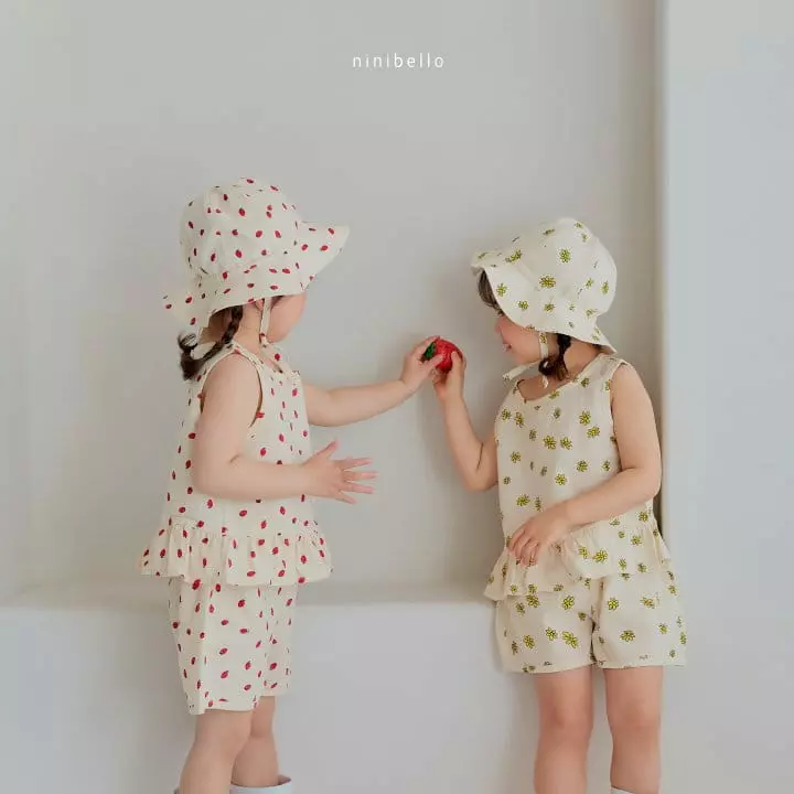 Ninibello - Korean Children Fashion - #childofig - Bera Frill Top Bottom Set - 11