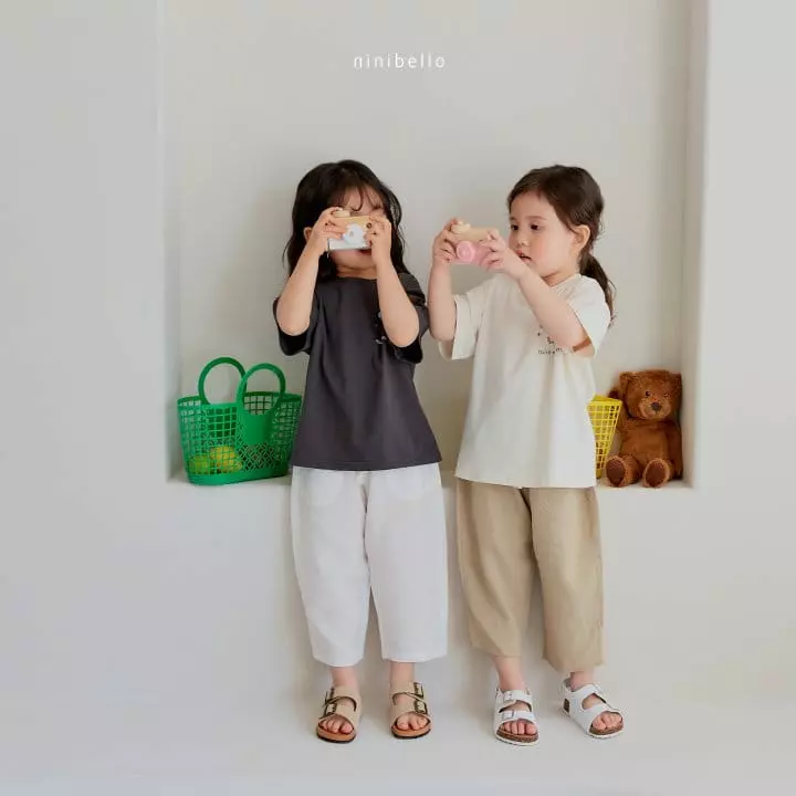 Ninibello - Korean Children Fashion - #childrensboutique - Pocket Linen Pants