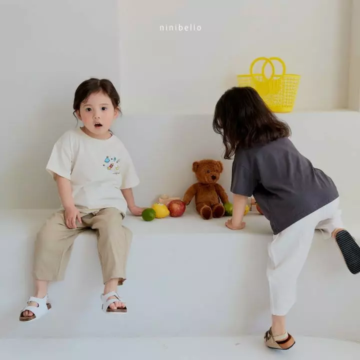 Ninibello - Korean Children Fashion - #discoveringself - Pocket Linen Pants - 3