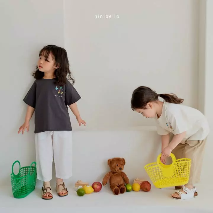 Ninibello - Korean Children Fashion - #kidsstore - Pocket Linen Pants - 6