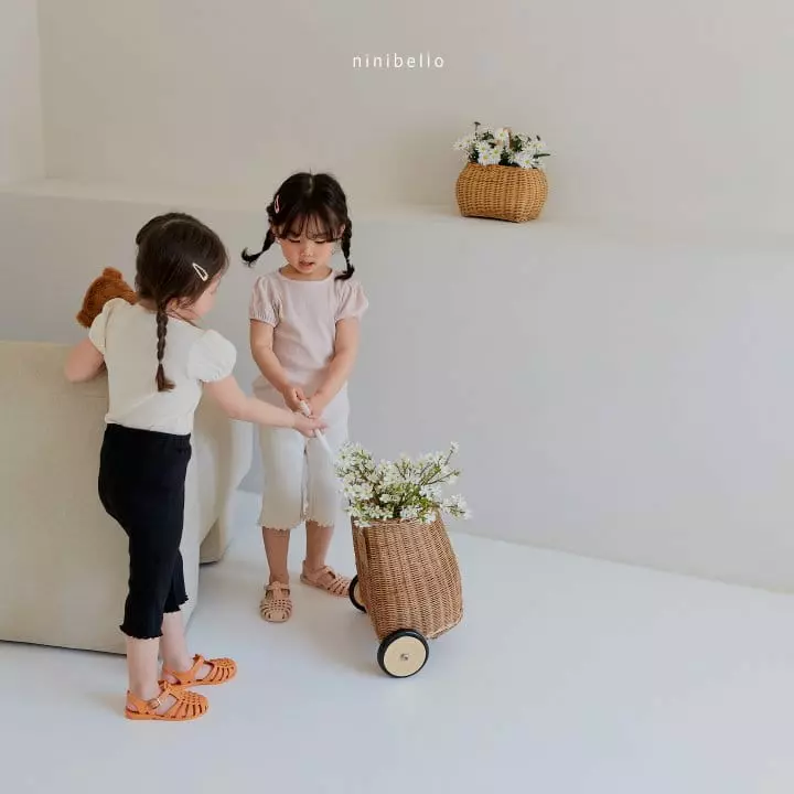 Ninibello - Korean Children Fashion - #kidzfashiontrend - Apu Capri Bootscut Pants - 5