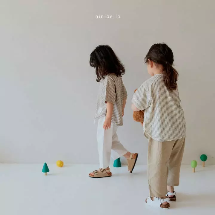 Ninibello - Korean Children Fashion - #littlefashionista - Pocket Linen Pants - 9