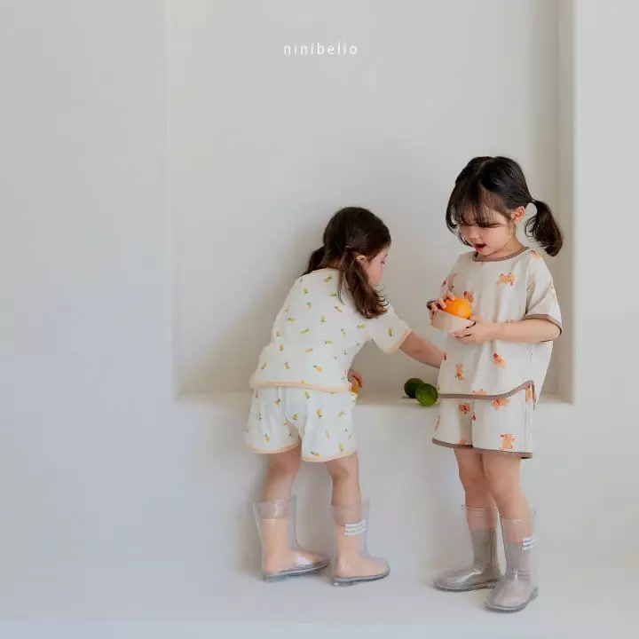 Ninibello - Korean Children Fashion - #littlefashionista - Pine Bear Top Bottom Set - 3