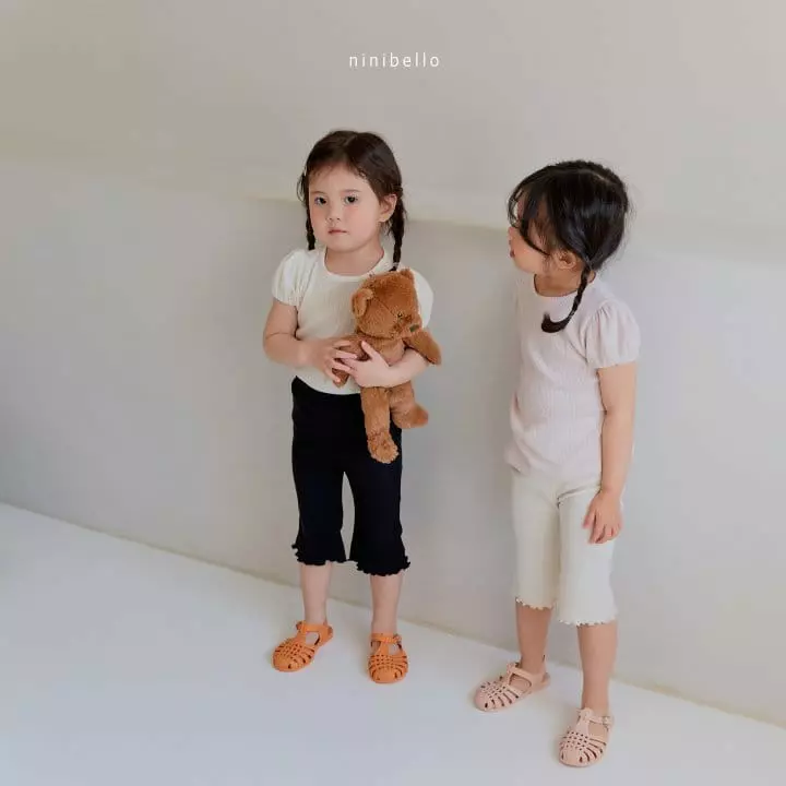 Ninibello - Korean Children Fashion - #magicofchildhood - Apu Capri Bootscut Pants - 8