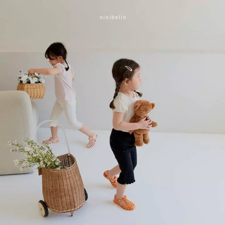 Ninibello - Korean Children Fashion - #magicofchildhood - Eyelet Puff Tee - 3