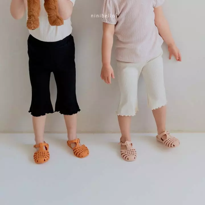 Ninibello - Korean Children Fashion - #minifashionista - Apu Capri Bootscut Pants - 9