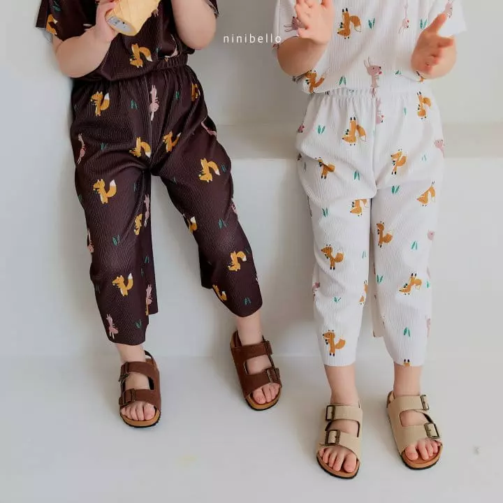 Ninibello - Korean Children Fashion - #minifashionista - Friends Pleats Top Bottom Set - 11