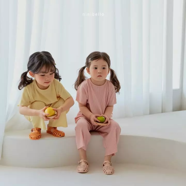 Ninibello - Korean Children Fashion - #minifashionista - Nini Pleats Top Bottom Set - 7