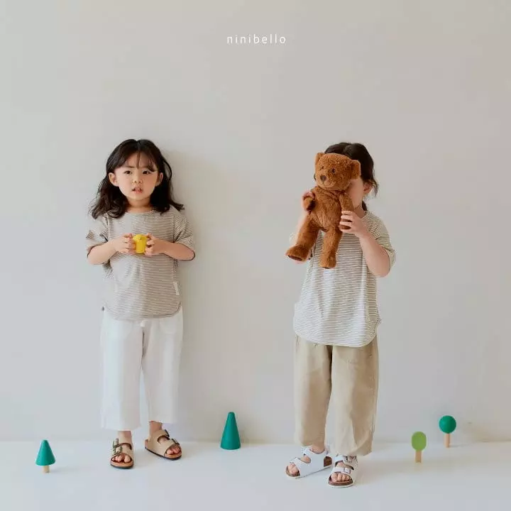 Ninibello - Korean Children Fashion - #prettylittlegirls - Pocket Linen Pants - 12