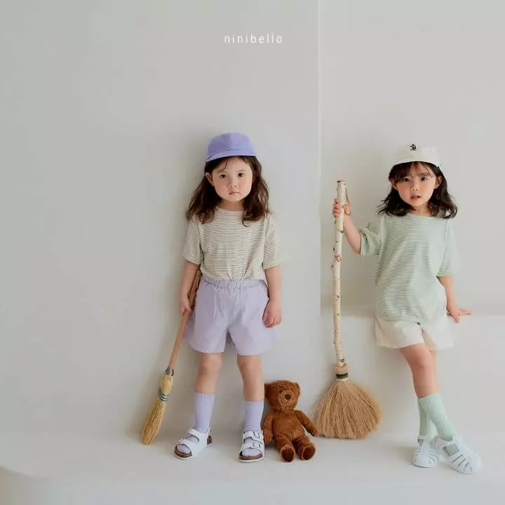 Ninibello - Korean Children Fashion - #prettylittlegirls - Linen Shorts - 2