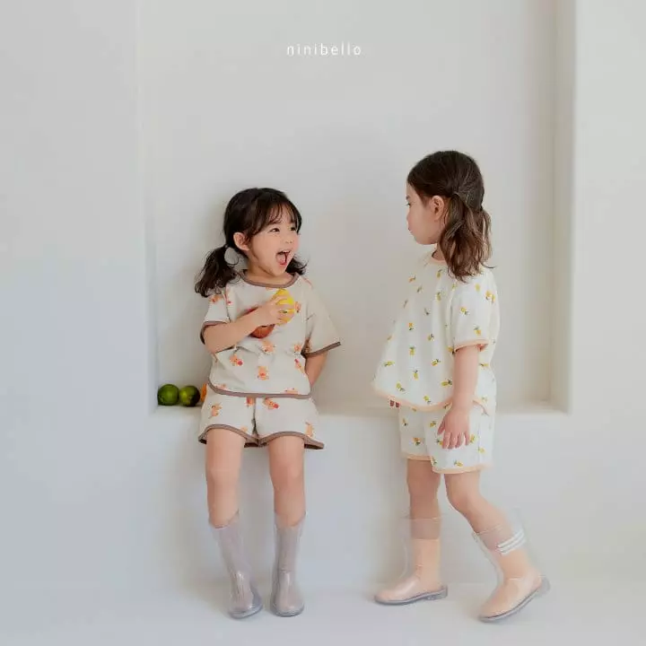 Ninibello - Korean Children Fashion - #prettylittlegirls - Pine Bear Top Bottom Set - 6