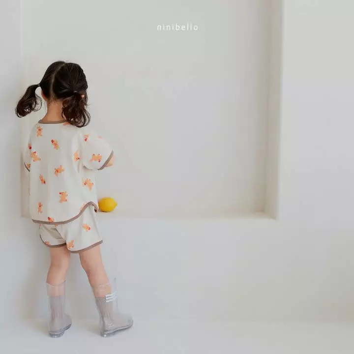 Ninibello - Korean Children Fashion - #stylishchildhood - Pine Bear Top Bottom Set - 9