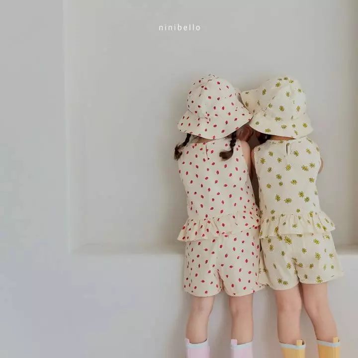 Ninibello - Korean Children Fashion - #todddlerfashion - Bera Frill Top Bottom Set - 8