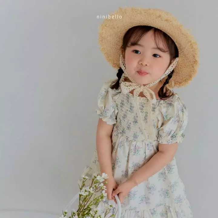 Ninibello - Korean Children Fashion - #todddlerfashion - Lace Rapia Hat - 2