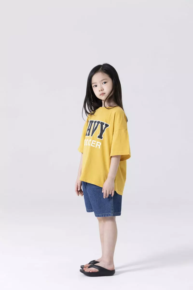 Nrk - Korean Children Fashion - #Kfashion4kids - Navy Paint Tee - 11
