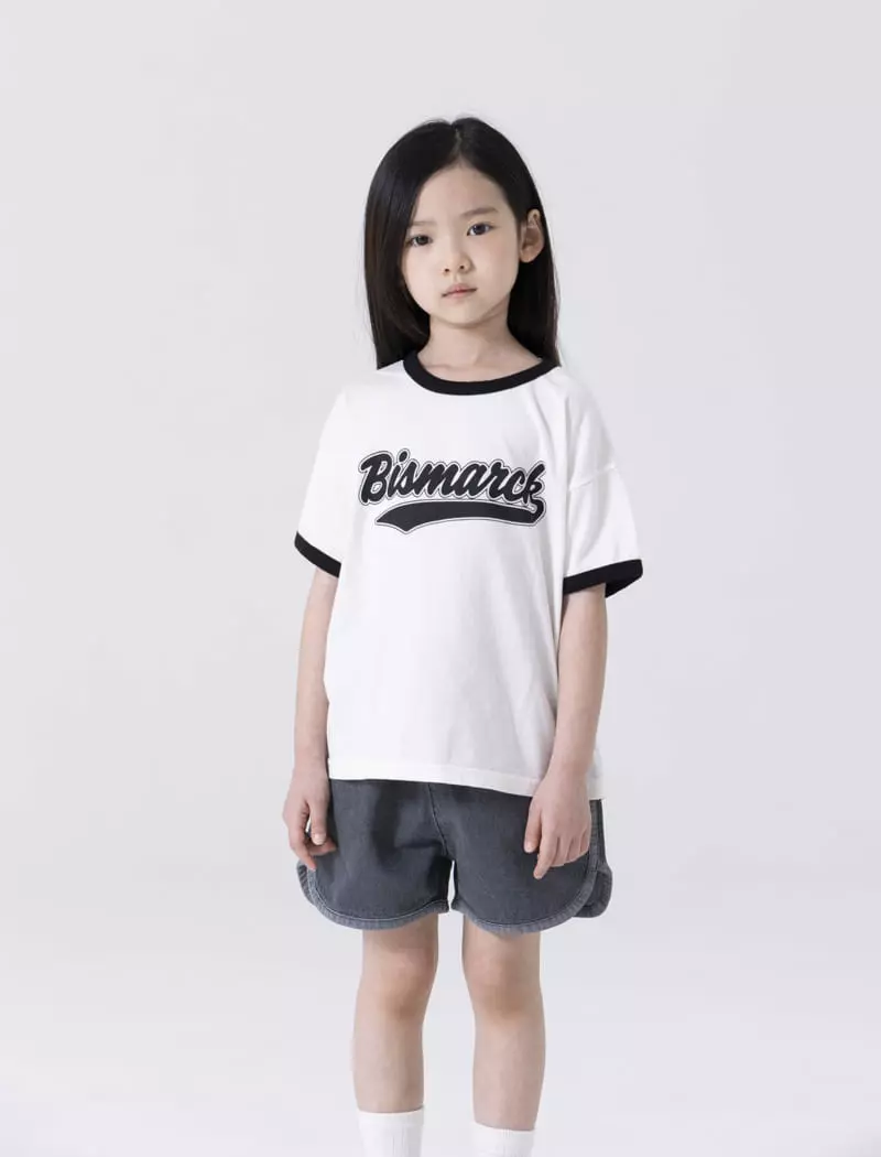 Nrk - Korean Children Fashion - #Kfashion4kids - Piping Jeans Shorts - 12