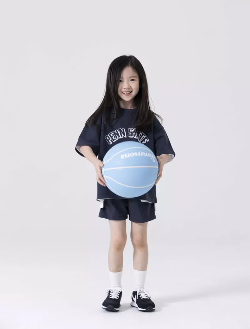 Nrk - Korean Children Fashion - #Kfashion4kids - Pen Top Bottom Set - 9
