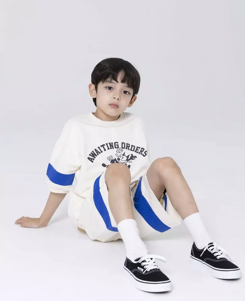 Nrk - Korean Children Fashion - #Kfashion4kids - Kitty Top Bottom Set - 6