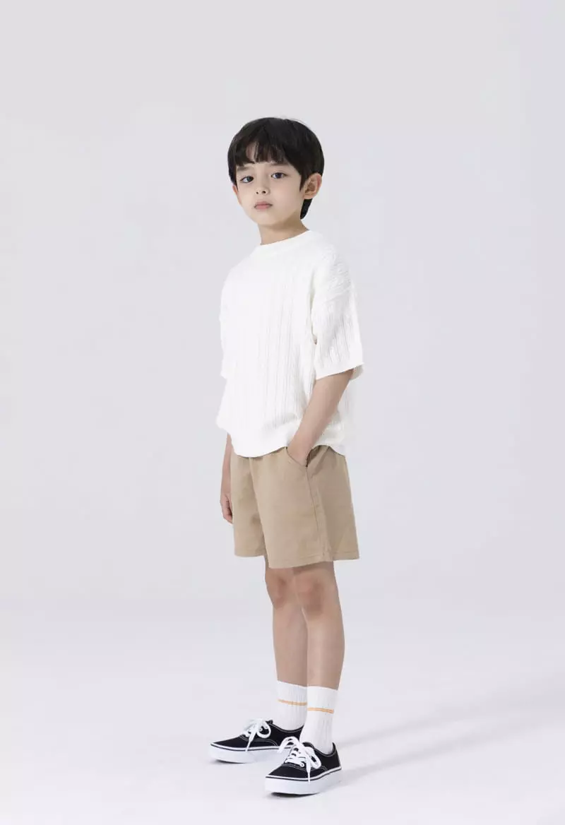 Nrk - Korean Children Fashion - #Kfashion4kids - Basic Linen Shorts - 2