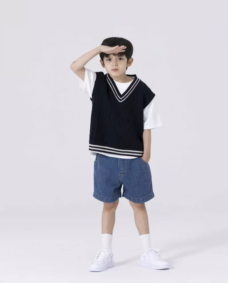 Nrk - Korean Children Fashion - #childofig - Basic Slit Tee - 10