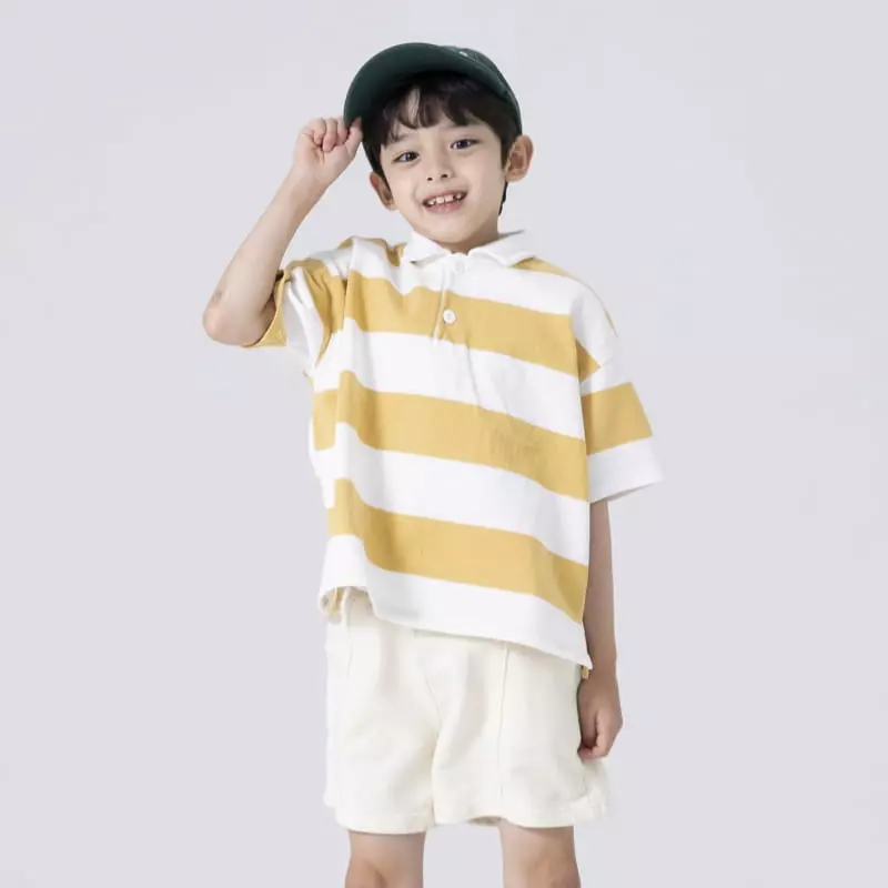 Nrk - Korean Children Fashion - #childofig - Box Collar Tee - 8