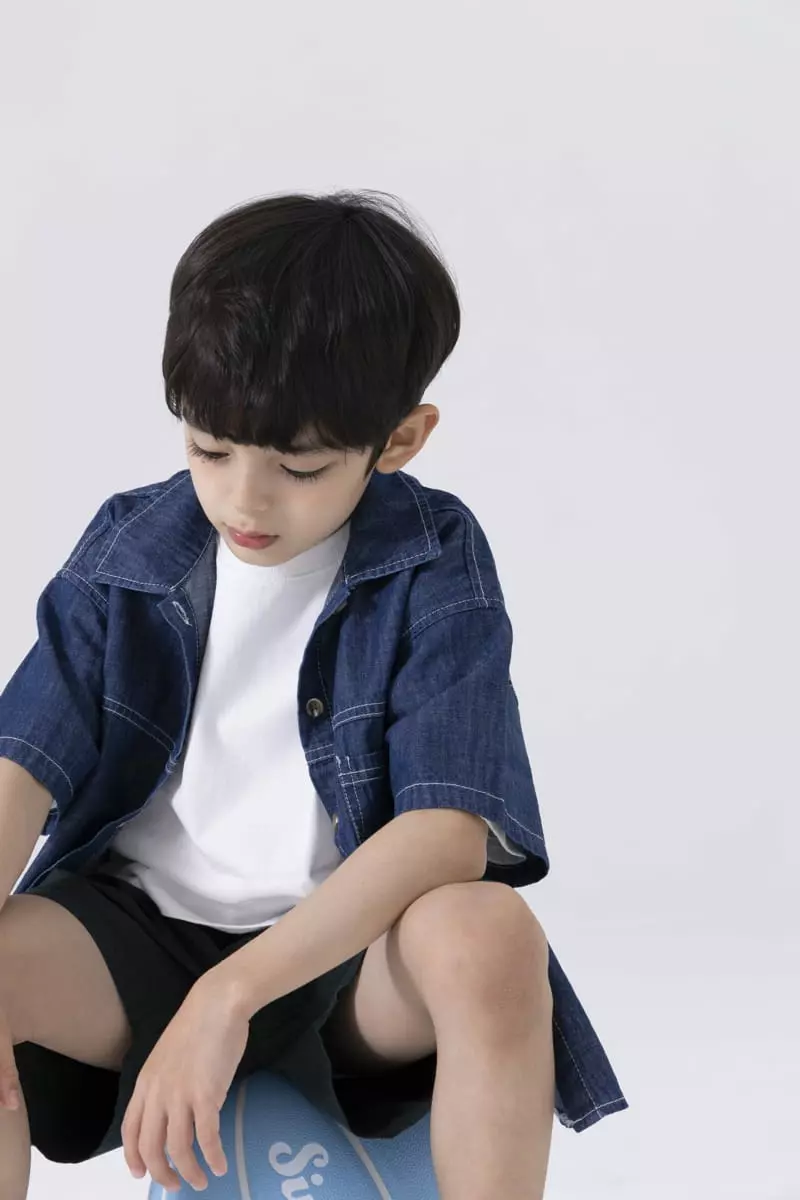 Nrk - Korean Children Fashion - #childofig - Open Collar Shirt - 6