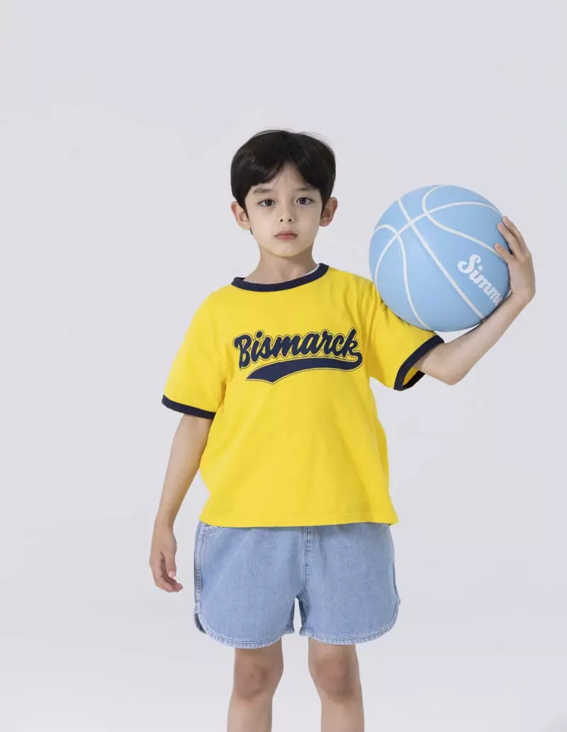 Nrk - Korean Children Fashion - #childofig - Piping Jeans Shorts - 4