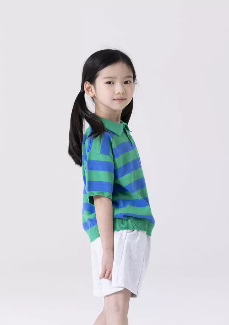 Nrk - Korean Children Fashion - #childofig - Stripes Collar Knit - 6