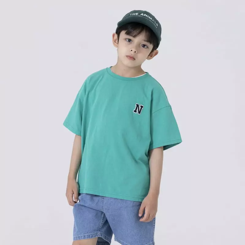 Nrk - Korean Children Fashion - #childrensboutique - Ann Embroidery Tee - 2