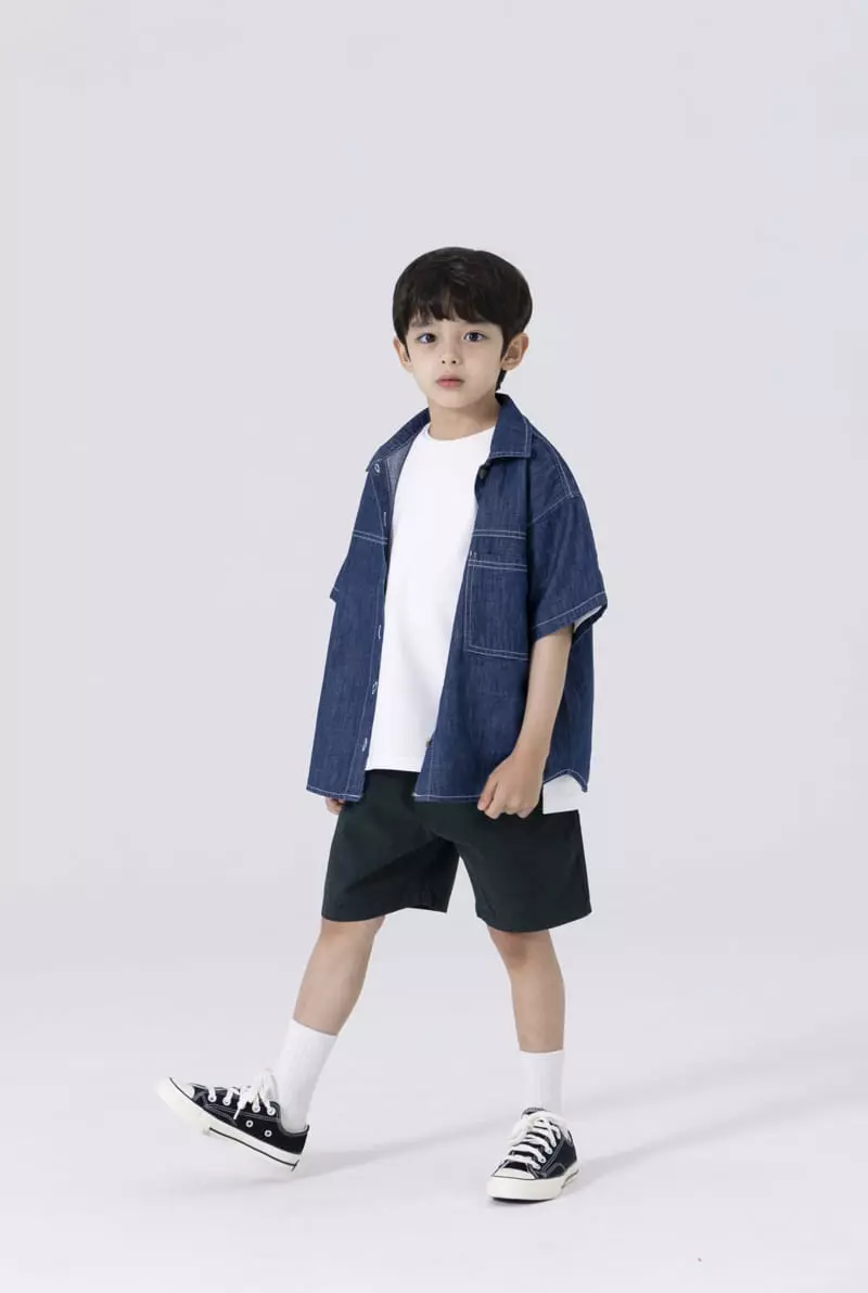 Nrk - Korean Children Fashion - #childrensboutique - Basic Slit Tee - 11