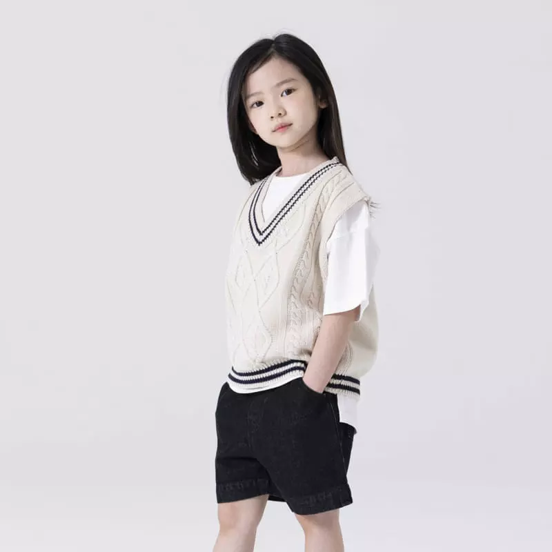 Nrk - Korean Children Fashion - #childrensboutique - School Look Vest - 10