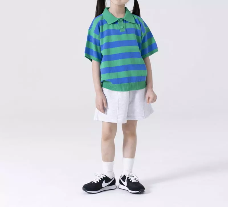 Nrk - Korean Children Fashion - #childrensboutique - Stripes Collar Knit - 7