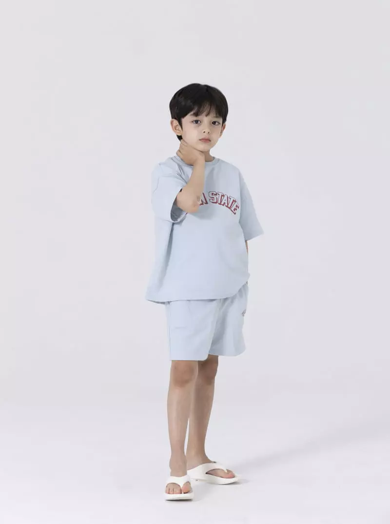 Nrk - Korean Children Fashion - #designkidswear - Pen Top Bottom Set - 3