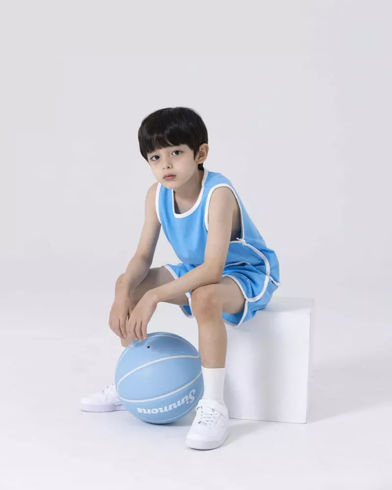 Nrk - Korean Children Fashion - #designkidswear - Pigment Sleeveless Top Bottom Set - 2