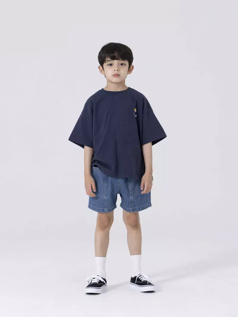 Nrk - Korean Children Fashion - #discoveringself - Kid Embroidery Tee - 3