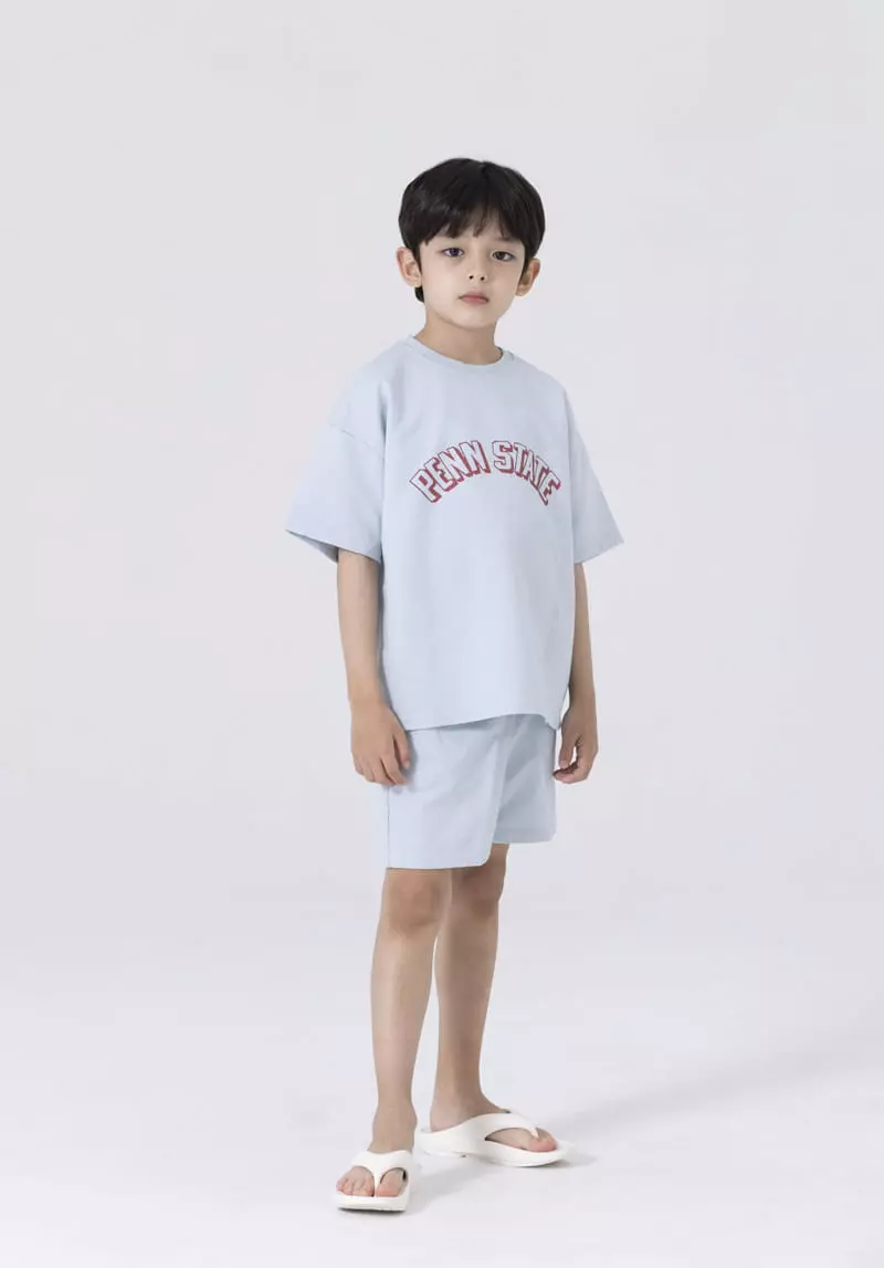 Nrk - Korean Children Fashion - #designkidswear - Pen Top Bottom Set - 4