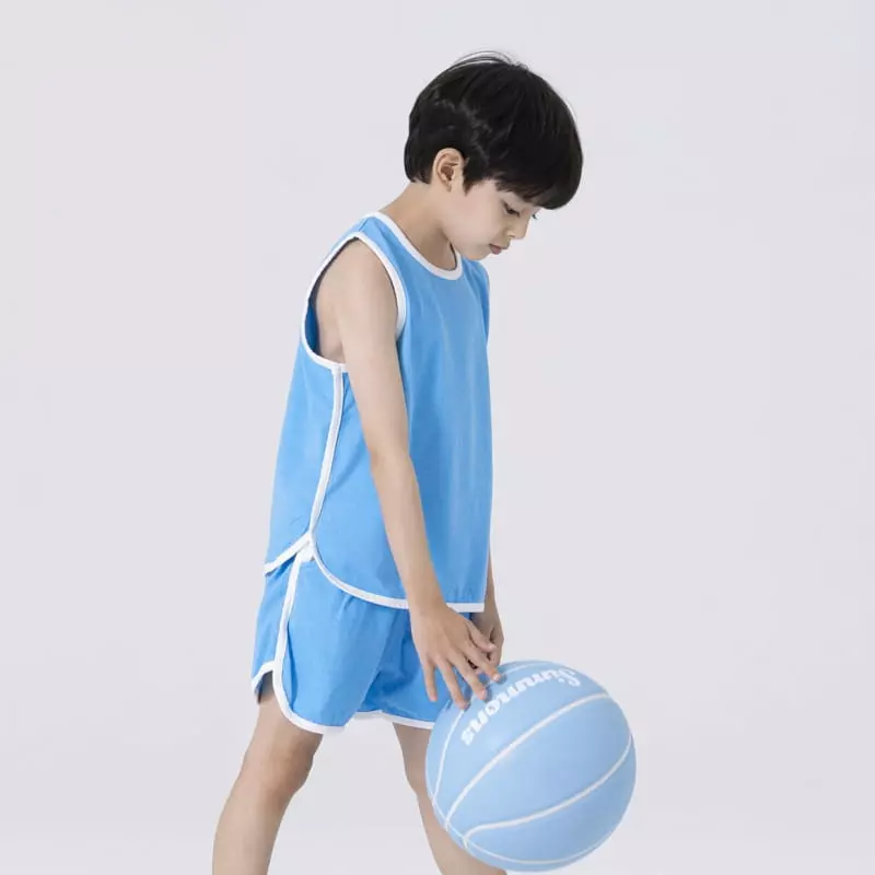 Nrk - Korean Children Fashion - #discoveringself - Pigment Sleeveless Top Bottom Set - 4