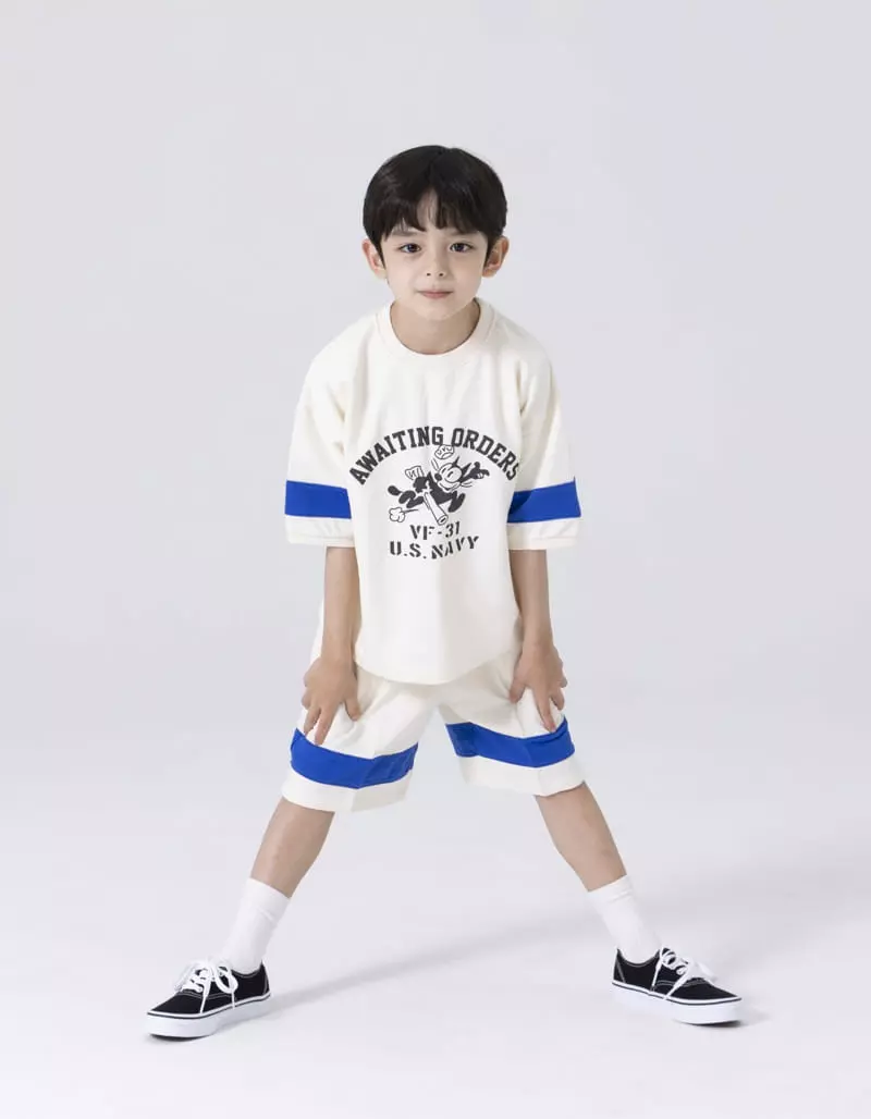 Nrk - Korean Children Fashion - #fashionkids - Kitty Top Bottom Set - 2