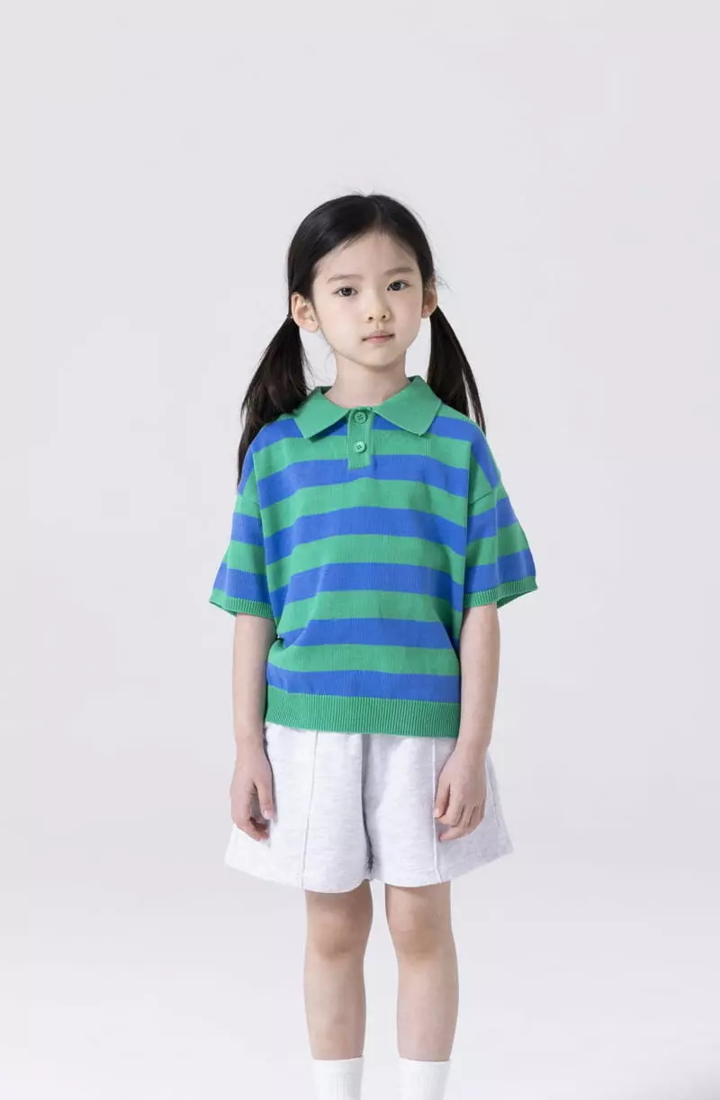 Nrk - Korean Children Fashion - #fashionkids - Stripes Collar Knit - 10