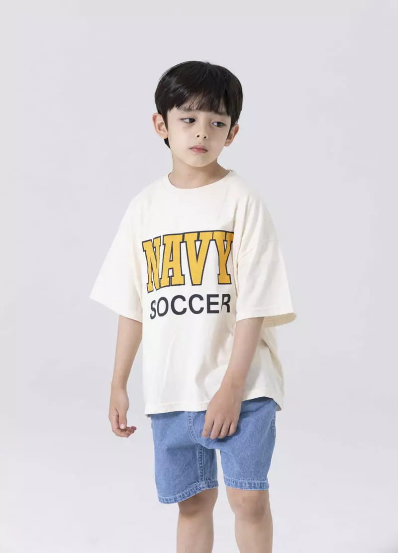 Nrk - Korean Children Fashion - #kidsshorts - Stitch Jeans Shorts - 11