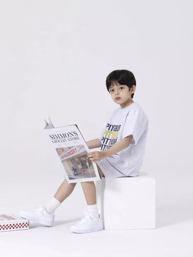 Nrk - Korean Children Fashion - #kidsshorts - Piz Top Bottom Set - 7