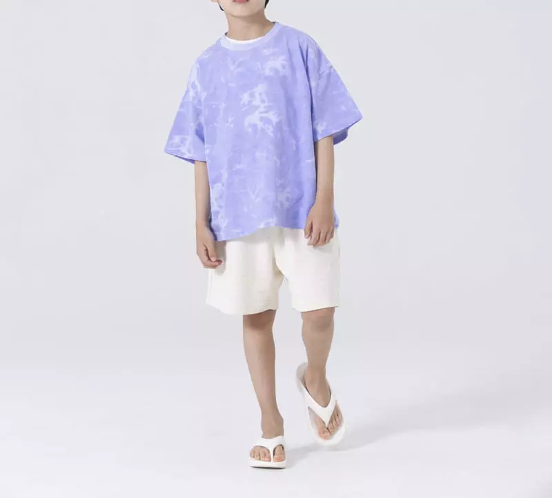 Nrk - Korean Children Fashion - #kidsstore - Pigment Water Paint Tee - 3