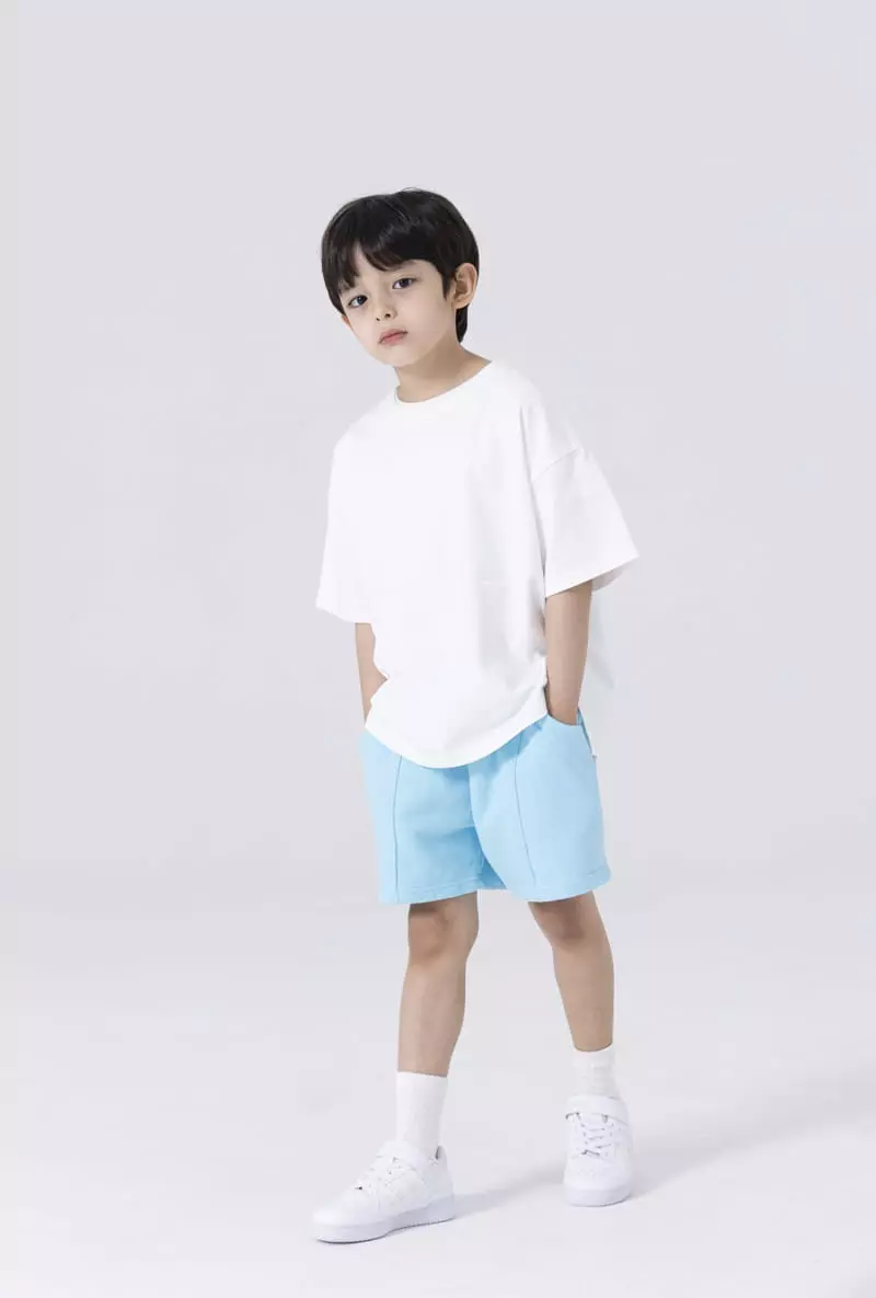 Nrk - Korean Children Fashion - #kidsstore - Basic Slit Tee - 2